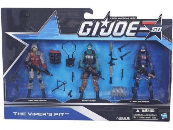Gi Joe: The Vipers Pit - Cobra Trooper, Cobra Viper, Beach H